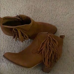 Steve Madden Fringe Bootie